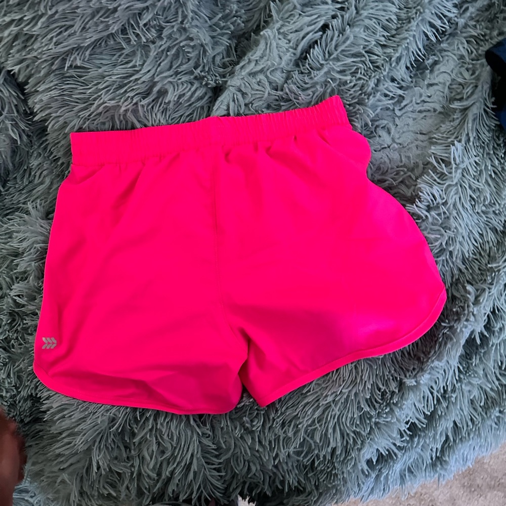 all in motion pink shorts